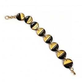 BRACCIALE HALF MOON NERO